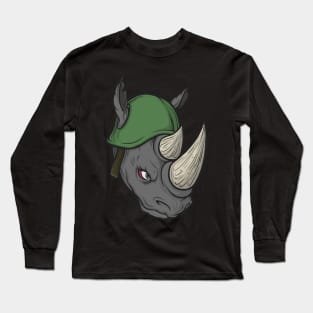 Rhino Warrior Long Sleeve T-Shirt